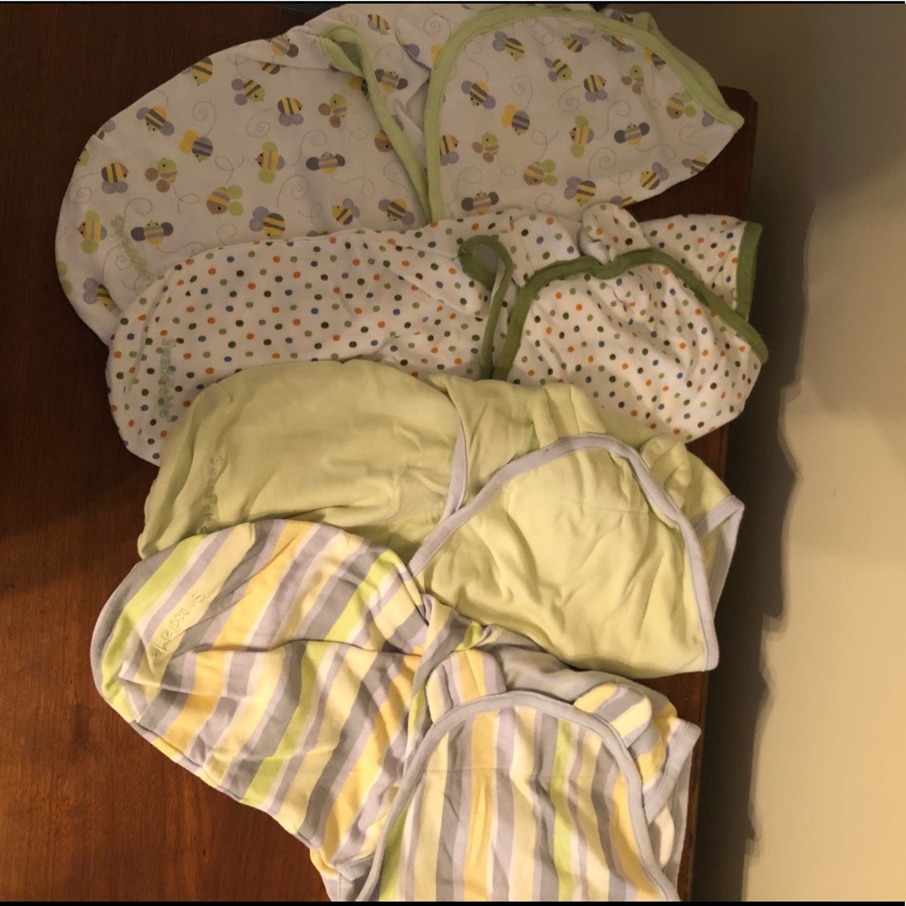 4 SwaddleMe adjustable infant swaddle wrap